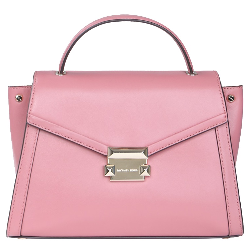 MICHAEL KORS女士粉红色皮质提挎两用包30T8TXIS6L ROSE