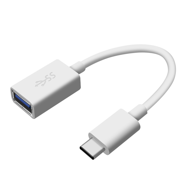 飞利浦Type-C转接线USB3.0安卓手机接U盘OTG数据线USB-C转换器头通用华为小米手机苹果SWR2511/93