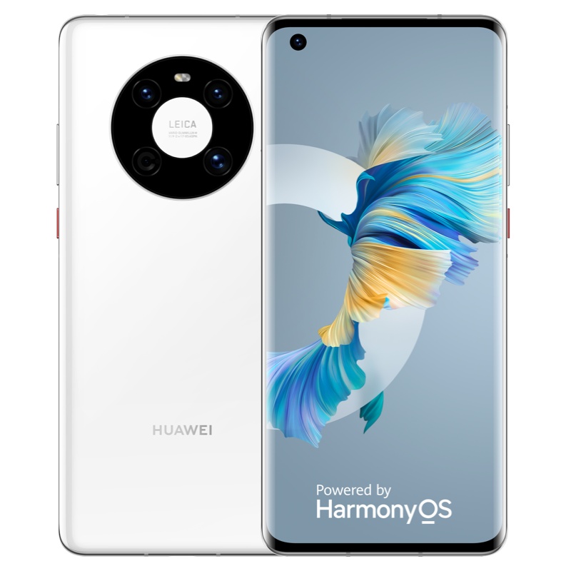 华为/HUAWEI Mate40E 8GB+256GB 釉白色 搭载HarmonyOS 麒麟990E芯片 超感知徕卡影像 40W华为超级快充 4G版全网通手机