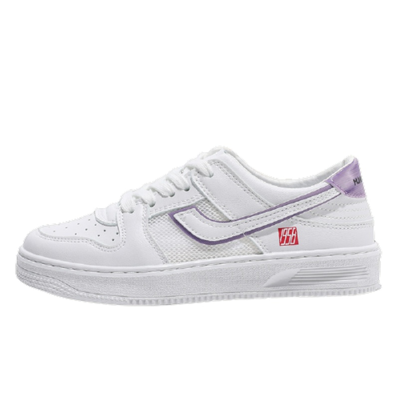 环球新款百搭薄款小白鞋女潮流网面透气休闲板鞋