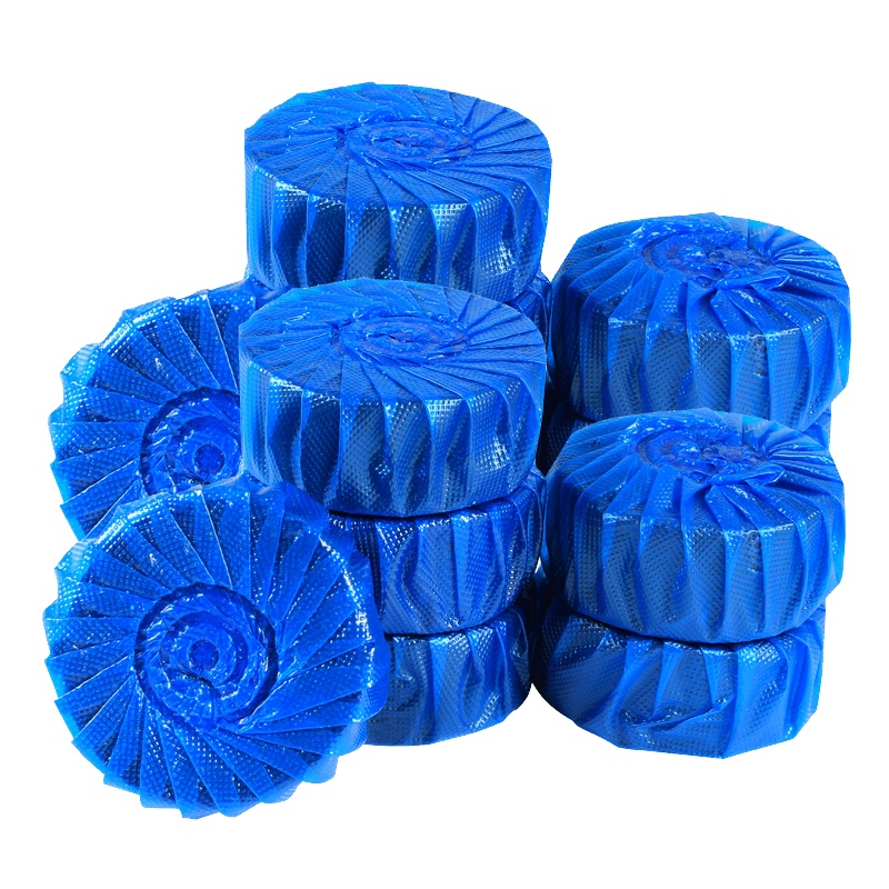 【一枚装】满10枚送10枚满20送20蓝泡泡马桶洁厕灵洁净抑菌除臭除尿垢强力祛味