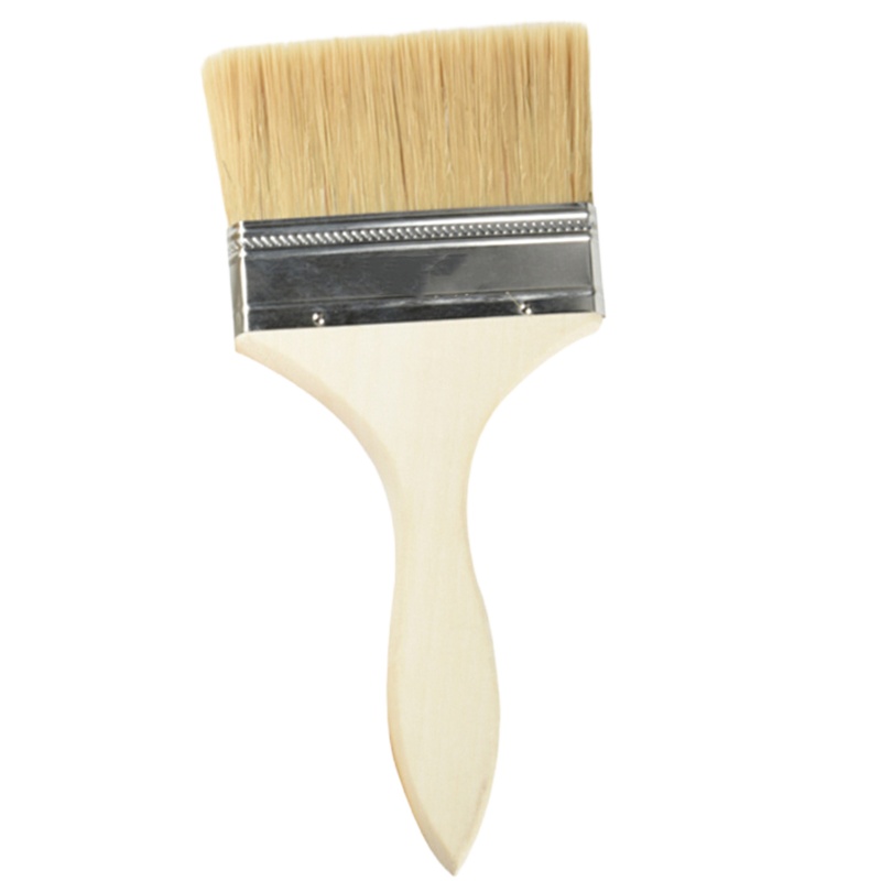 加厚油漆刷 毛刷子 油漆刷子 2寸猪毛刷(10个装)