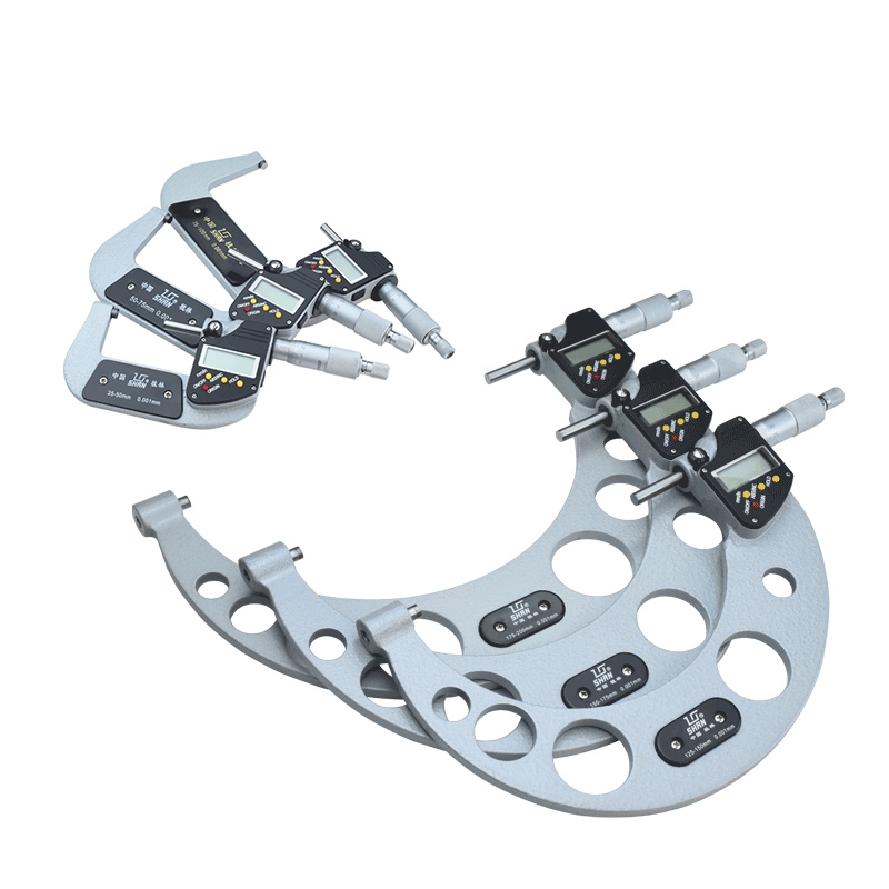桂量 数字数显电子外径千分尺 0-25-50-75-100及以上 读数方便