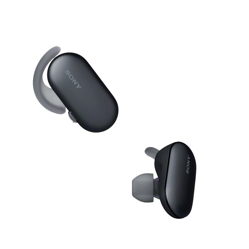 索尼(SONY)WF-SP900(黑色)无线防水防尘运动蓝牙耳机