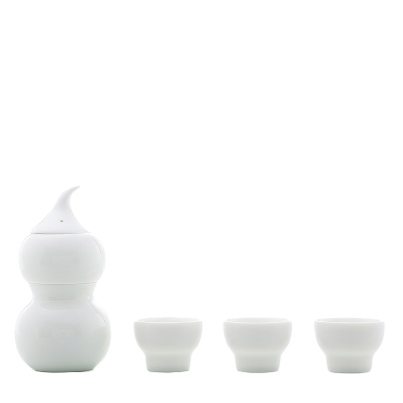 晓味窑 葫芦茶具套装XWY-PAF礼盒家用简约青瓷礼品茶具