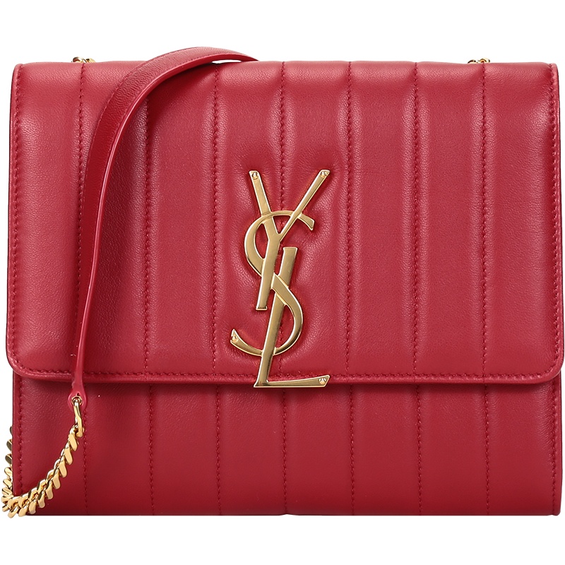 SAINT LAURENT 圣罗兰 20fw秋冬款 女士皮革单肩斜挎包链条包 554125 0YD01