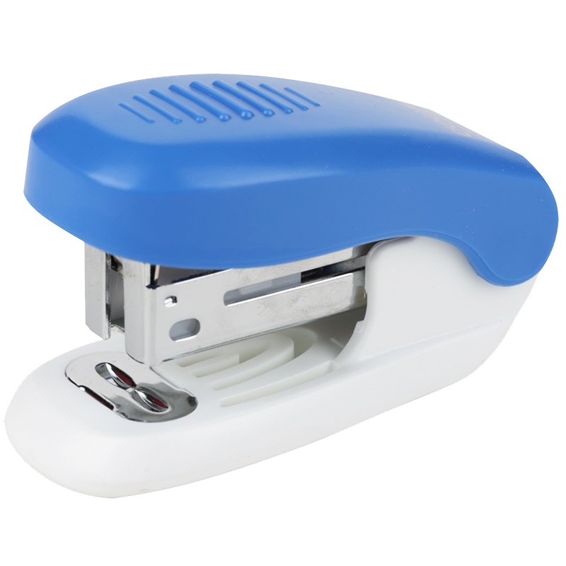 得力(deli)0321钉书机统一订书器彩色小型26/6迷你订书机订书器可装订12页24/6