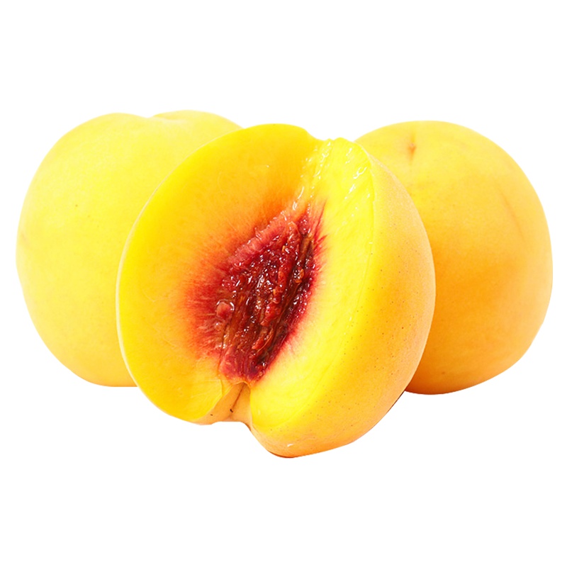 桂东锦绣 超大号黄桃 箱装5斤桃子新鲜当季水果蜜桃脆毛桃