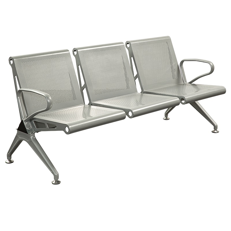 [红心家居]排椅三人联排休息连排机场医院公共椅子候诊车站候车等候椅