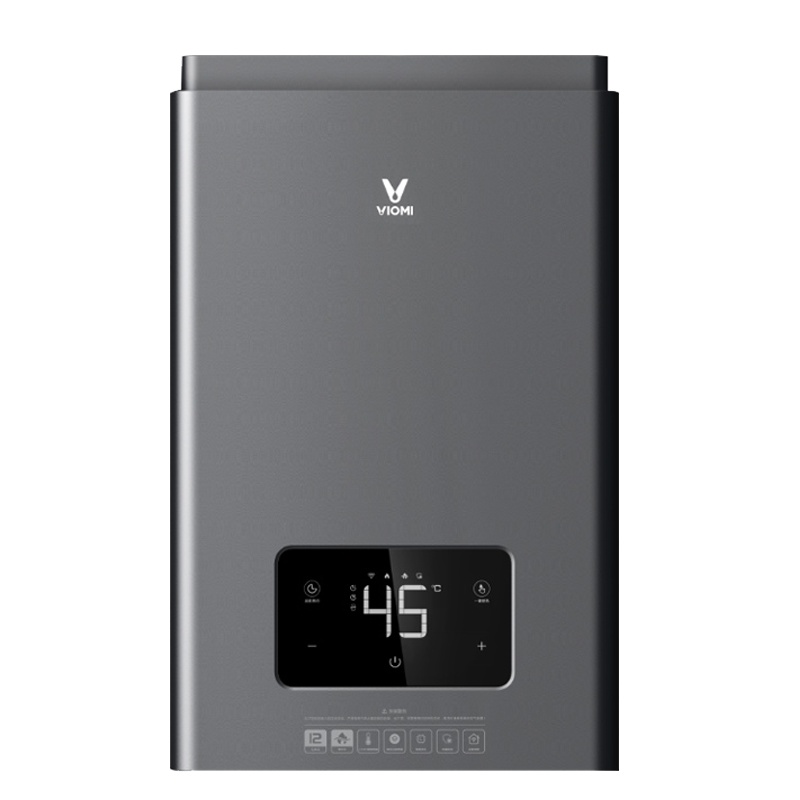 云米(VIOMI)12升零冷水燃气热水器 水气双调 一键即热 智能预约 降噪静音 即热热水器JSQ23-VGW121