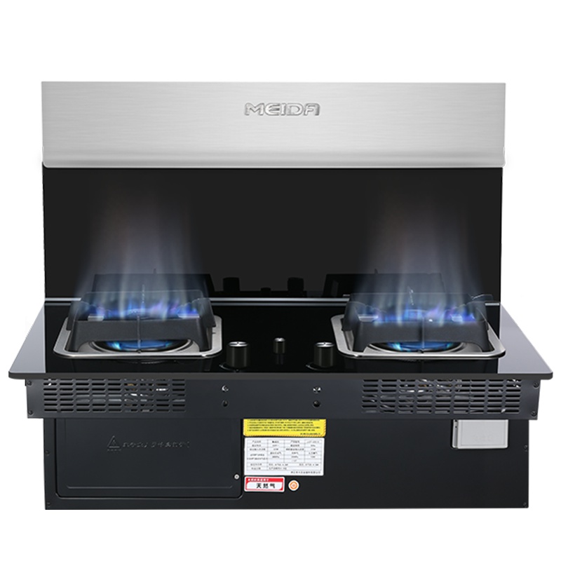 美大(MEIDA)JJZT-2201A 智尊双灶集成灶美大一体灶家用油烟机燃气灶具套装 (天然气)