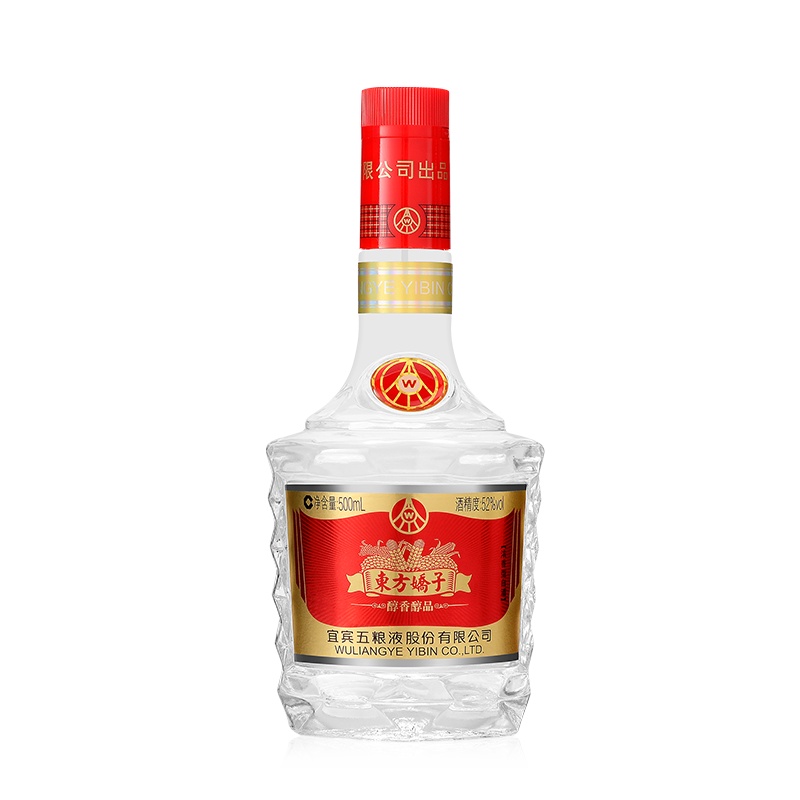 五粮液股份公司 东方娇子 醇香醇品 52度 500ml 单瓶 浓香型白酒
