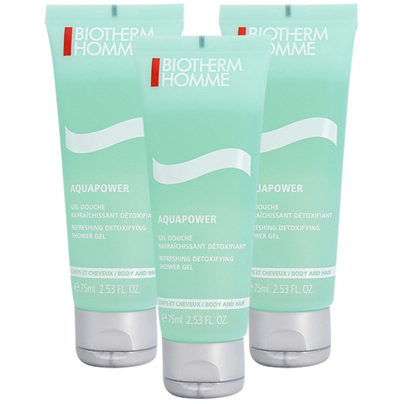 碧欧泉男士动力清爽沐浴露75ml*3