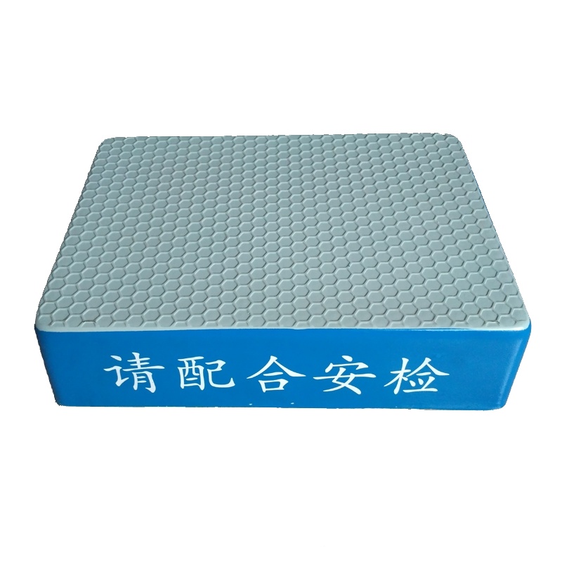 港迪豪出入口安检台玻璃钢站岗台机场火车站安检站台定做