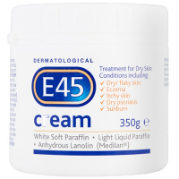 效期至21年11月1日 E45保湿滋润霜身体面霜水保湿舒缓儿童适用Cream大白罐 350G/罐 滋润营养 澳洲进口