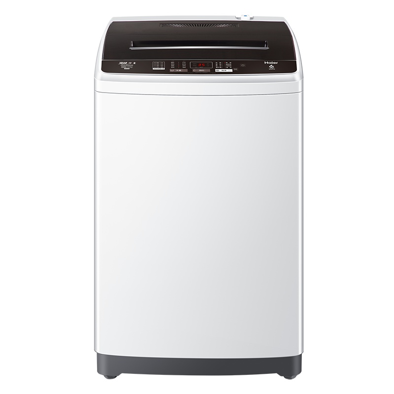 海尔(Haier)9公斤 大容量 全自动家用波轮洗衣机 直驱变频 宽水压宽电压设计 一键桶干燥 EB90BM029