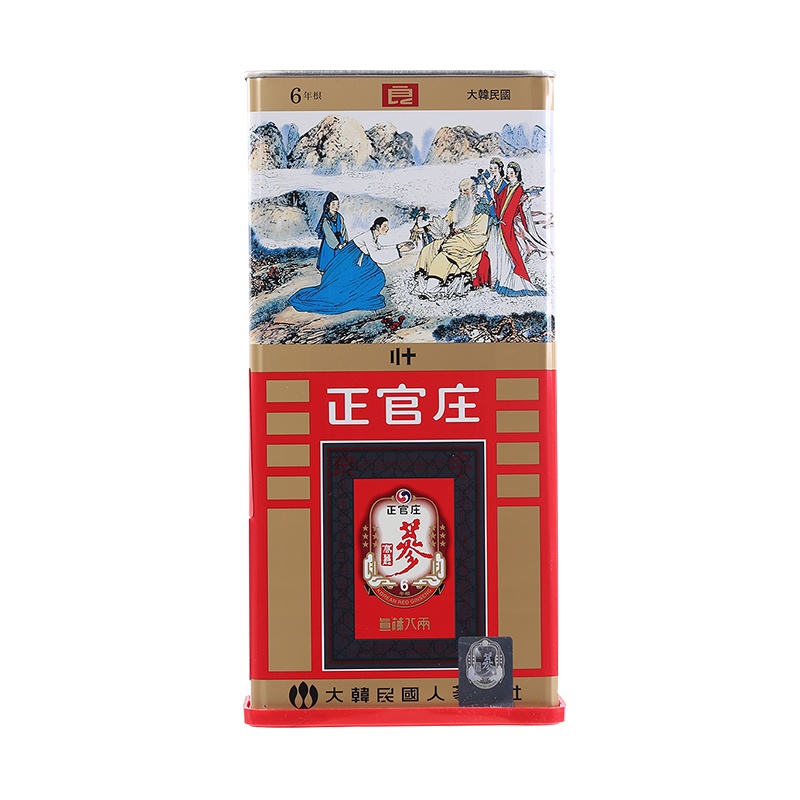 正官庄高丽红参[良字]30支300g(19根)韩国原装进口 六年根人参 (Korean Red Ginseng) 人参