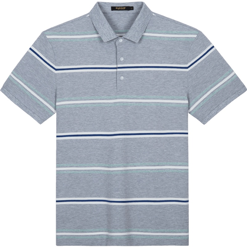 千纸鹤男士短袖上衣2020夏季新款青年休闲翻领polo衫体恤25179