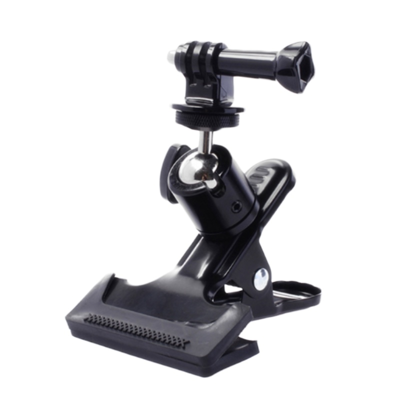 博威摄像支架运动相机桌面平板固定夹板大力夹具