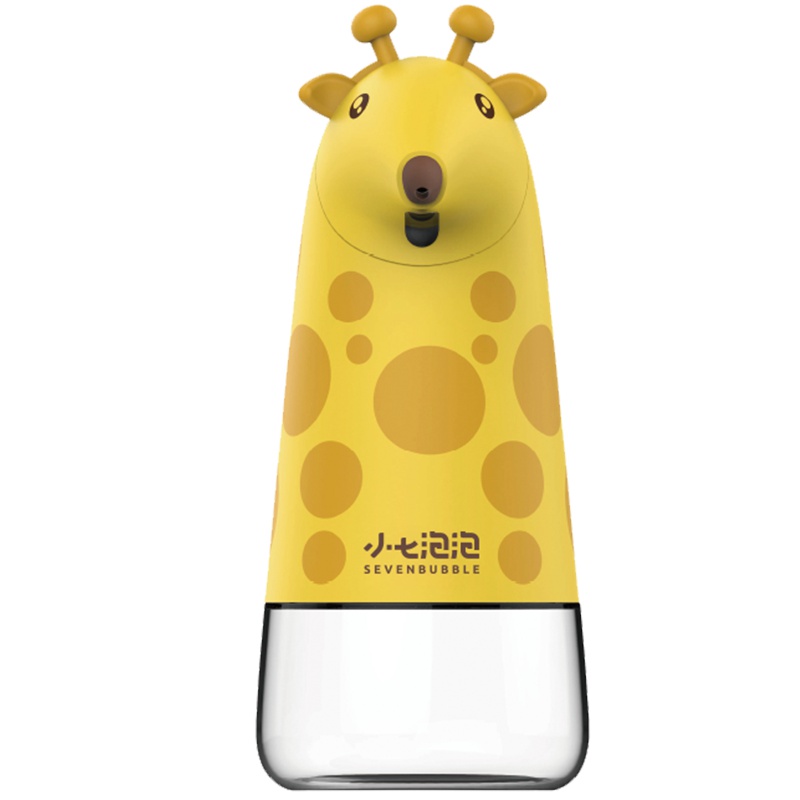 SEVENBUBBLE/小七泡泡儿童家用自动智能感应泡沫洗手机洗手液卡通造型-长颈鹿