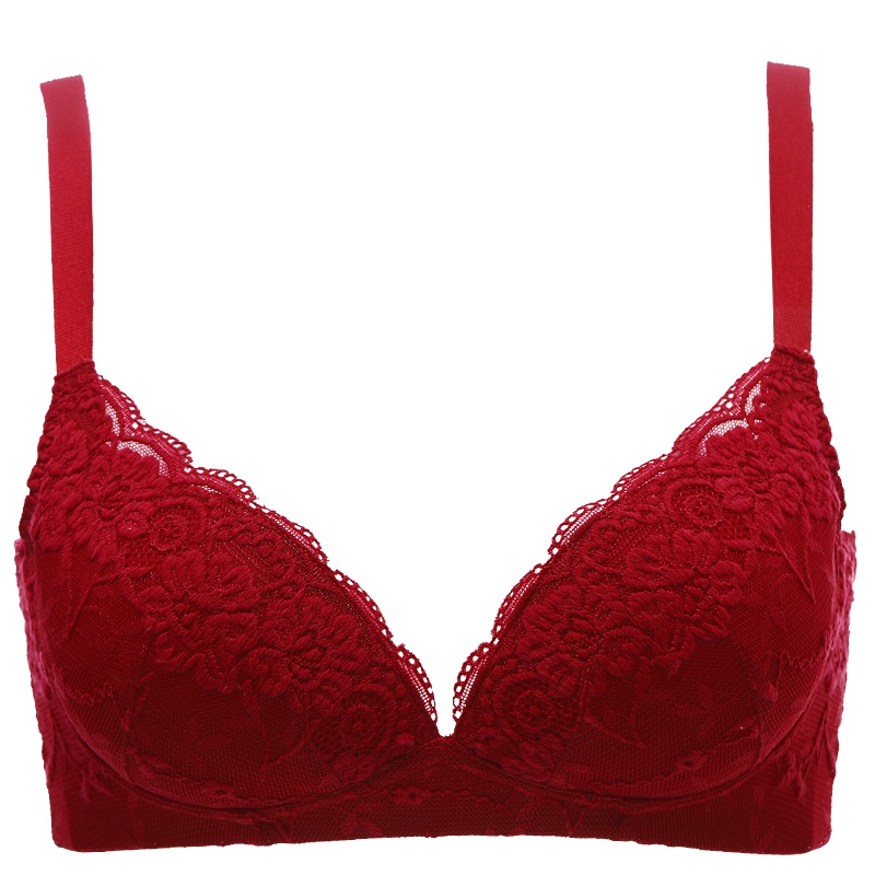 歌瑞尔性感小胸聚拢内衣甜美可爱舒适无钢圈女士文胸罩190564A