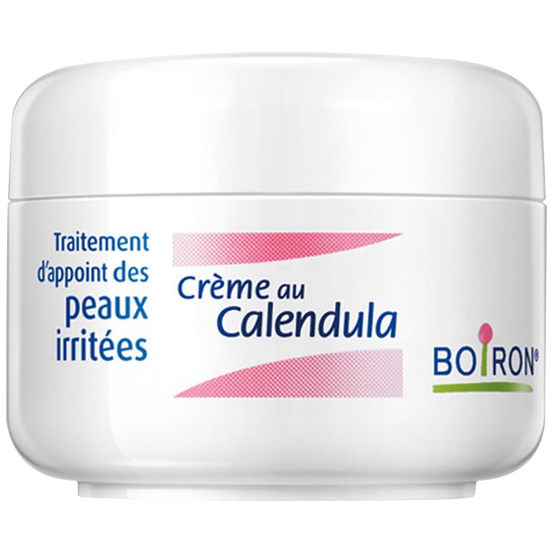 法国进口 boiron宝弘金盏花面霜婴儿20g/瓶 去口水疹防苹果脸去湿疹冰淇淋面霜 护脸成人可用(1瓶装)