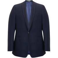 依文春夏新款男士西装上衣商务正装修身羊毛西服套装EA570082