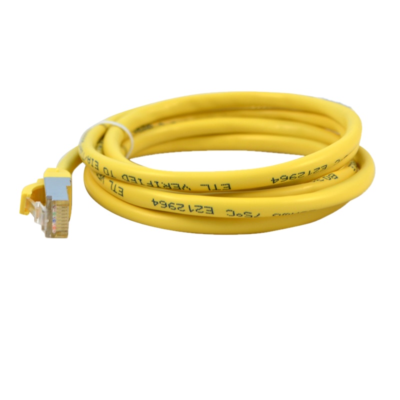 酷比客 L-CUBIC 超五类非屏蔽纯铜网线/黄色/8米 LCN5RUYW8