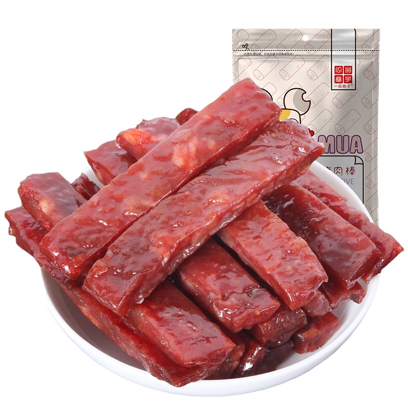 一品巷子 肉脯棒100g*5袋猪肉条猪肉干网红零食特产猪肉脯小包装
