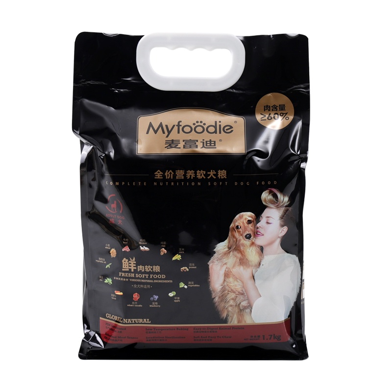 麦富迪狗粮通用型泰迪鲜肉软狗粮比熊小型犬德牧柯基小型成1.7kg