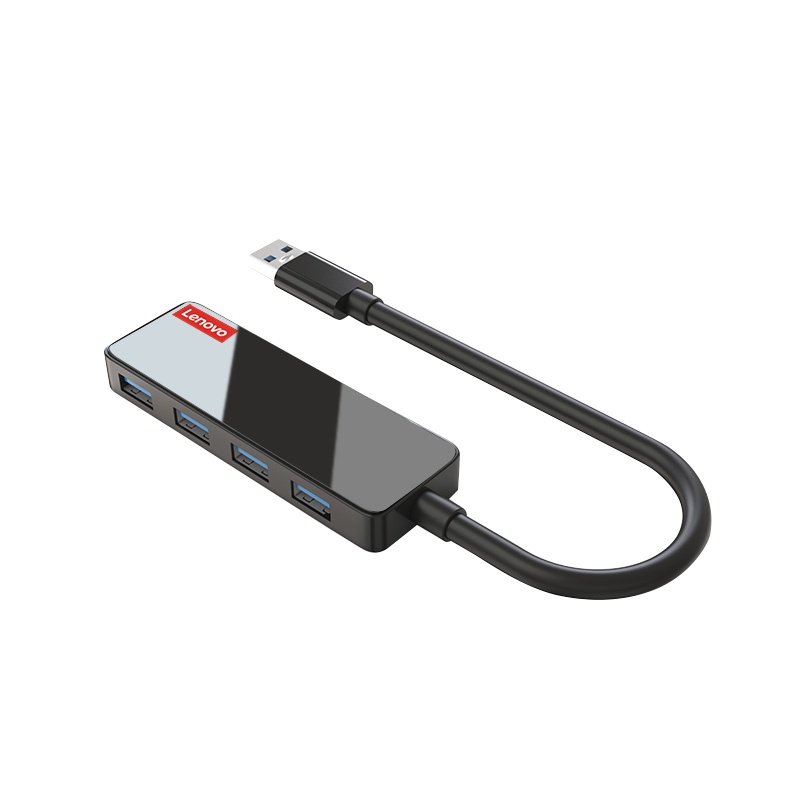 联想A602集线器usb扩展器3.0集分线器转换接头usb延长线一拖多功能拓展坞typec笔记本电脑外接插头多接口u盘转