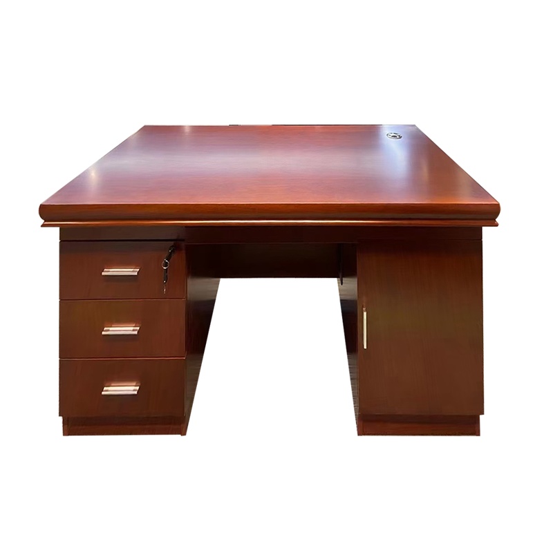 优百丽 LK-LT1407 现代中式油漆班台 办公台 大班台 小班台 可定制