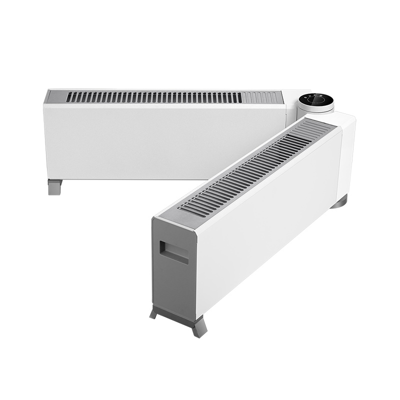 美的(Midea)石墨烯踢脚线取暖器 电暖气家用移动地暖对流式干衣电暖器电暖风浴室防水防尘IP24 HDW22MV