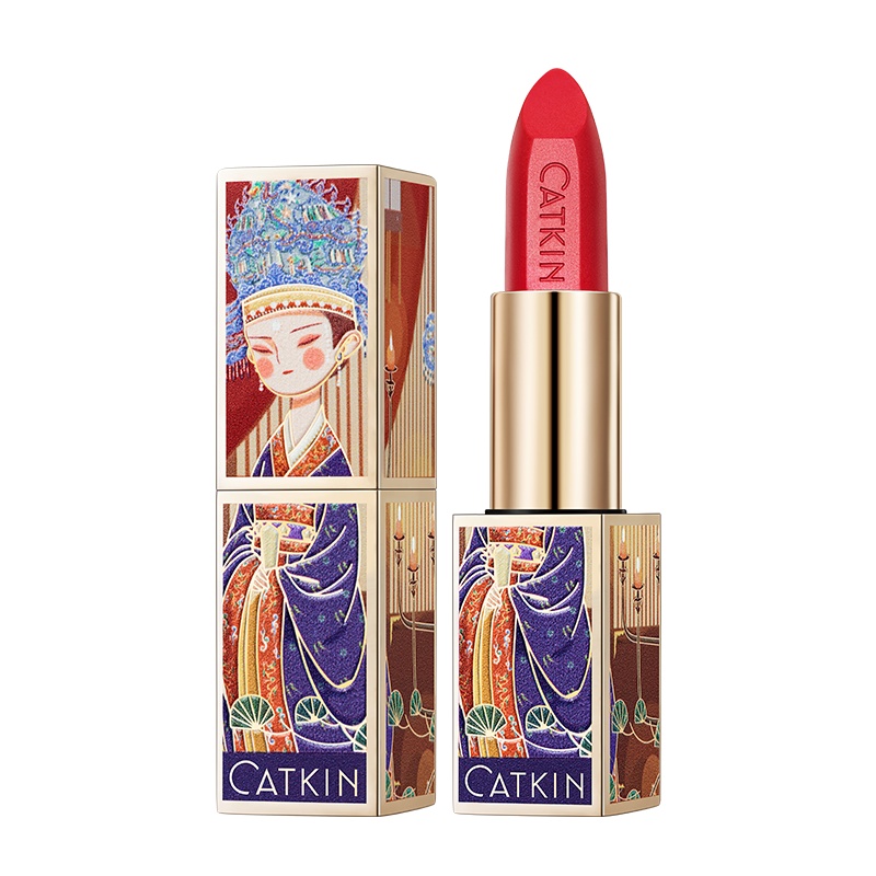 卡婷清平乐联名长相思哑光口红持久保湿不易脱番茄色唇膏小辣椒女