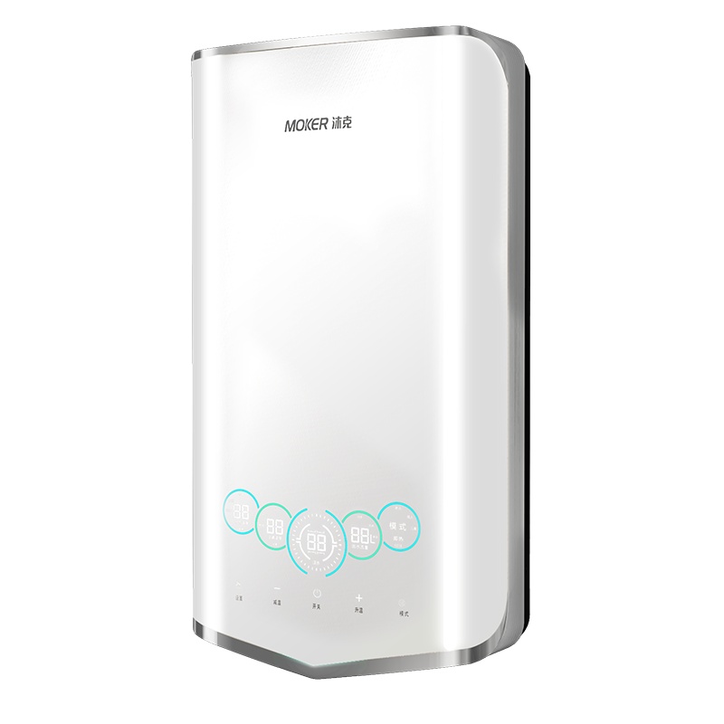 沐克(MOKER)速热式电热水器 电热水器变频恒温AS11热水器家用大水量