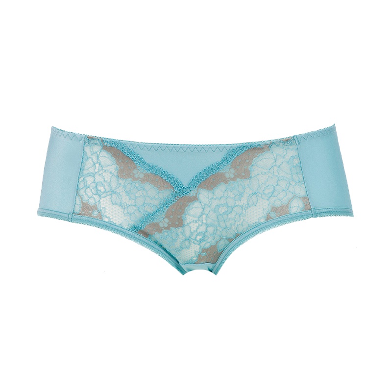 古今前片蕾丝弹力中腰三角裤轻薄性感透气内衣内裤女 1F831