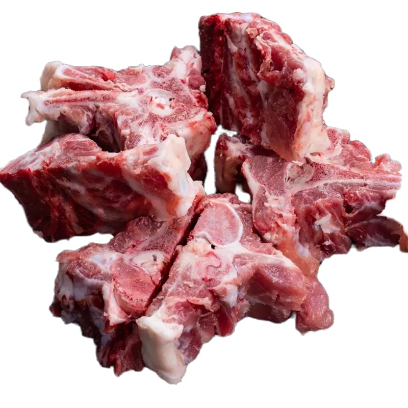 [顺丰全国七仓发货]野蛮香长白山脉黑猪肉 汤骨/脊骨 新鲜400g*3 精修免切带肉猪骨 高汤煲汤食材 量贩装1200g