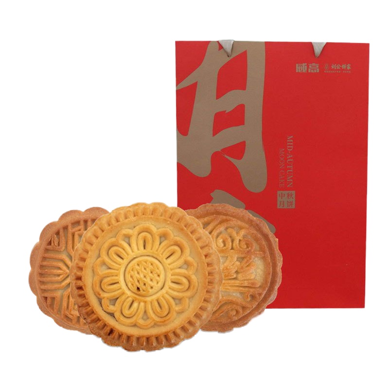 刘公月夕月饼礼盒无花果紫苏南瓜椰丝京式月饼中秋伴手礼