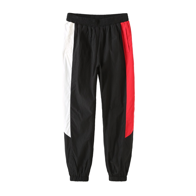 B商场同款新年跨界猪系列马克华菲休闲裤男2019春新款撞色运动裤