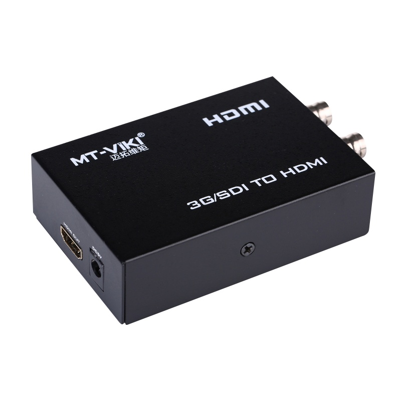 迈拓维矩MT-SDH02 sdi转hdmi转换器高清音频视频SD3GHDSDI转HDMI带环出
