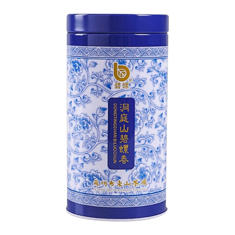 苏宁宜品自营碧螺牌苏州洞庭碧螺春罐装明前特级二等茶叶特选50g