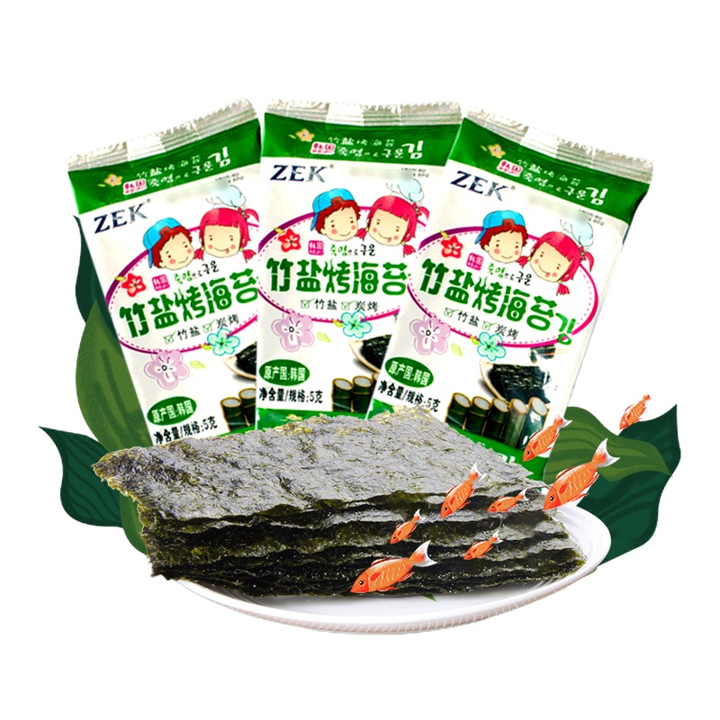 ZEK竹盐烤海苔15g(5g*3)