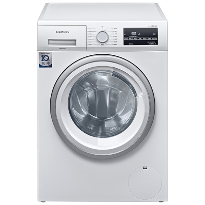 西门子(SIEMENS)/西门子 WG42A2Z01W 9公斤 家用变频滚筒洗衣机轻松熨白色 白色