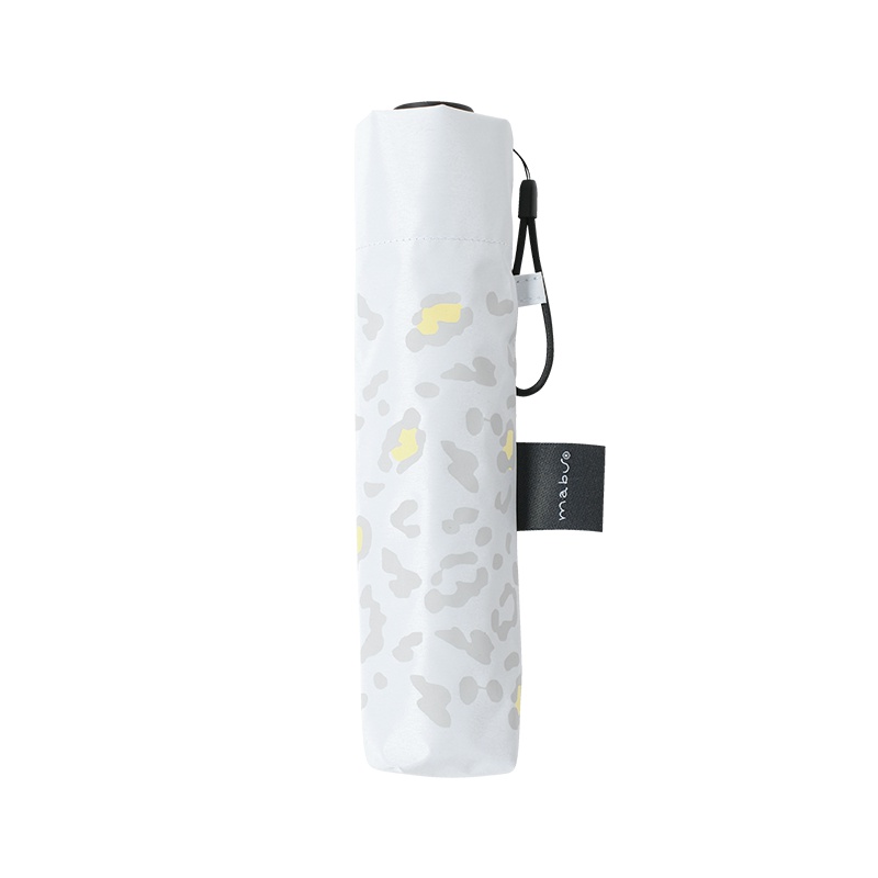 [ABS防滑手柄]Mabu 日本进口降温8度迷你遮阳伞防晒是防紫外线便携太阳伞雨伞 三折非自动 多色可选