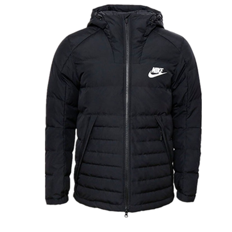 NIKE耐克男装2018冬季新款户外保暖运动休闲舒适羽绒服外套AJ7947-010 D