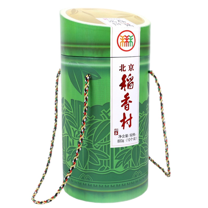 北京稻香村端午粽子礼盒 三禾稻香村端午粽子 福瑞端阳礼盒800g 5味10粽