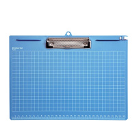 齐心(COMIX)A725书式板夹 A4横 式文件夹发票夹票据夹资料夹书写板夹a4写字板夹板文具垫板便携式带刻度