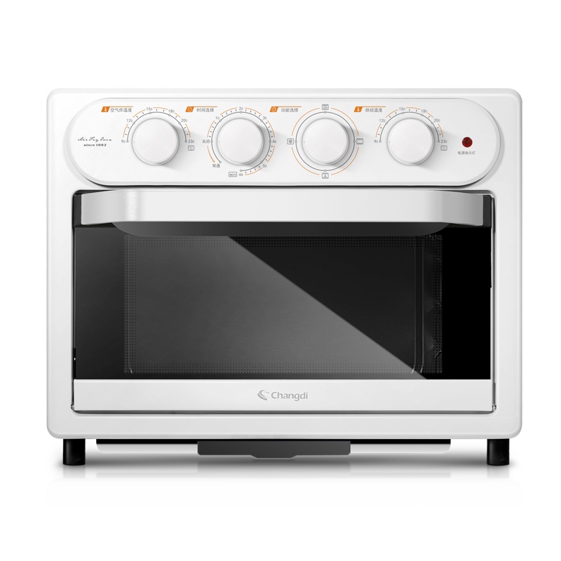 长帝KCV23TL空气炸锅家用烤箱多功能智能薯条机全自动23L大容量烘培二合一无油空气电炸锅