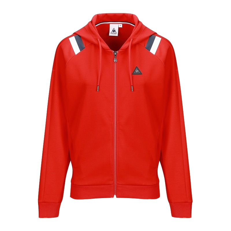 Le Coq Sportif乐卡克 女带帽拉链开衫 CB-5656193