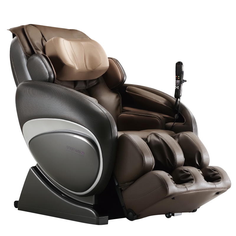 奥佳华按摩椅3D机芯OG-7538(温情棕) 豪华家用零重力太空舱按摩器全身多功能按摩椅子